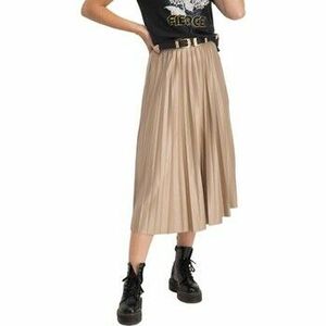 Szoknyák Vila Nitban Midi Skirt - Sand Shell kép