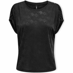 Blúzok Only Top Free Life S/S - Black kép