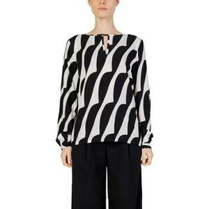 Blúzok Street One Printed roundneck blouse w tea 344437 kép