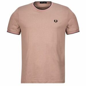 Rövid ujjú pólók Fred Perry TWIN TIPPED T-SHIRT kép