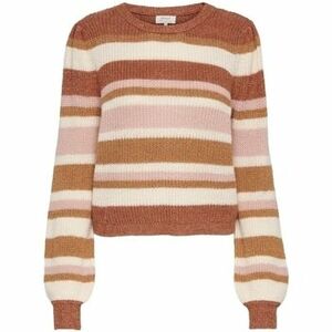 Pulóverek Only Alvi L/S Knit - Sierra/Brown Suga kép