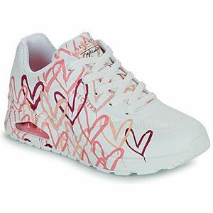 Skechers Uno - Spread The Love fehér női cipő kép