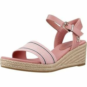 Szandálok / Saruk Tommy Hilfiger SHIRTING WEDGE SANDAL kép