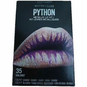 Szemfesték paletták Maybelline New York Python Metallic Lipstick Kit - 35 Valiant kép