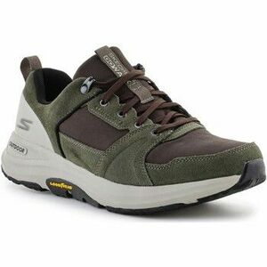 Túracipők Skechers Go Walk Outdoor - Massif Olive/Brown 216106-OLBR kép