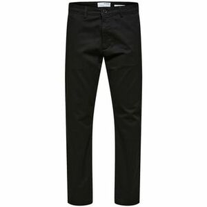 Nadrágok Selected Slim Tape New Miles Pants - Black kép