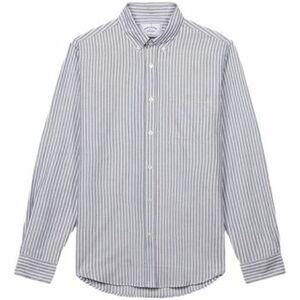 Hosszú ujjú ingek Portuguese Flannel Belavista Stripe Shirt - Black kép