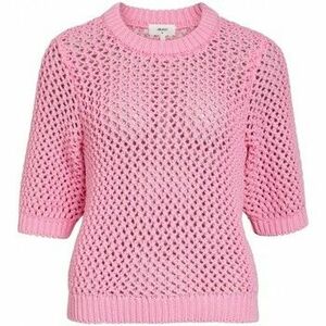 Pulóverek Object Ronaska Knit - Begonia Pink kép