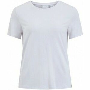 Pulóverek Vila Modala O Neck T-Shirt - Optical Snow kép