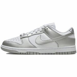 Divat edzőcipők Nike Dunk Low Metallic Silver kép