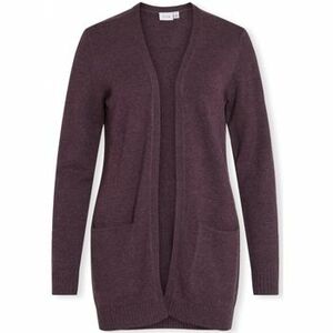 Kabátok Vila Noos Ril Cardigan - Plum Perfect kép