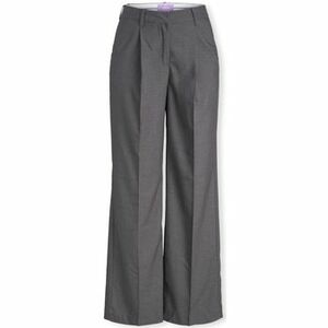 Nadrágok Jjxx Noos Ellis Wide Trousers - Dark Grey Melange kép