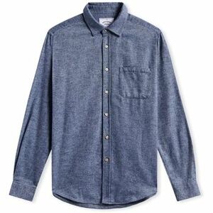 Hosszú ujjú ingek Portuguese Flannel Teca Shirt - Indigo kép