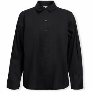 Blúzok Object Catinka Shirt - Black kép