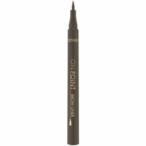 Szemöldök smink Catrice On Point Eyebrow Pencil - 40 Dark Brown kép