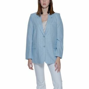 Kabátok / Blézerek Vero Moda Vmmindy Ls Loose Pinstripe Linen 10304657 kép