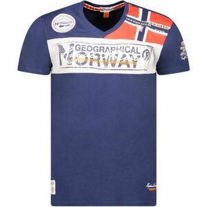 Rövid ujjú pólók Geographical Norway SX1130HGN-Navy kép