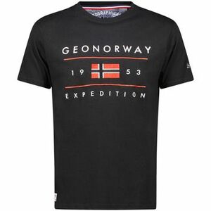 Rövid ujjú pólók Geo Norway SY1355HGN-Black kép