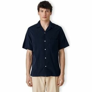 Hosszú ujjú ingek Portuguese Flannel Cord Camp Collar Shirt - Navy kép