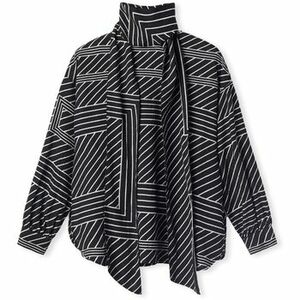 Blúzok Compania Fantastica COMPAÑIA FANTÁSTICA Shirt 11126 - Stripes kép