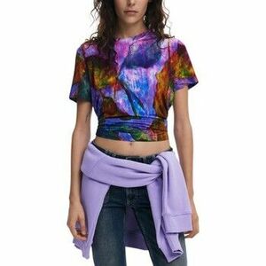 Rövid ujjú pólók Desigual TS_YELLOWSTONE 25SWTK89 kép