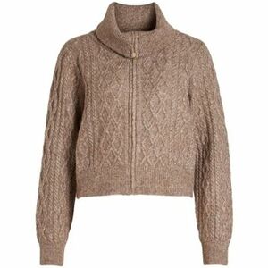 Pulóverek Vila Solange Cardigan L/S - Brown Lentil kép