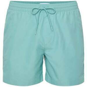 Fürdőruhák Calvin Klein Jeans Tape Logo Swim Shorts Saltwater Aqua kép