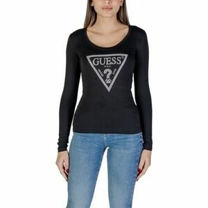 Rövid ujjú pólók Guess LS CN SHINY TRIANGLE W5RI65 J1314 kép