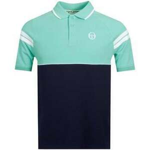 Pólók / Galléros Pólók Sergio Tacchini Cambio Polo Shirt Pool Blue/Maritime Blue/White kép