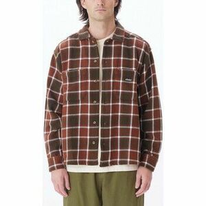 Hosszú ujjú ingek Obey Bigwig plaid woven kép