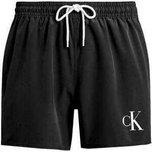 Fürdőruhák Calvin Klein Jeans CK Monogram Swim Shorts Black kép