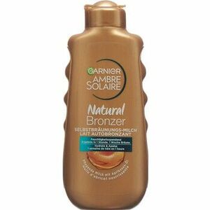 Napvédők Garnier Natural Bronzer Self-Tanning Milk Ambre Solaire kép