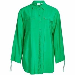 Blúzok Vila Klaria Oversize Shirt L/S - Bright Green kép