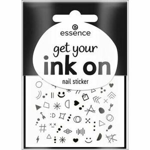 Manikűr szett Essence Nail Stickers Get Your Ink On kép