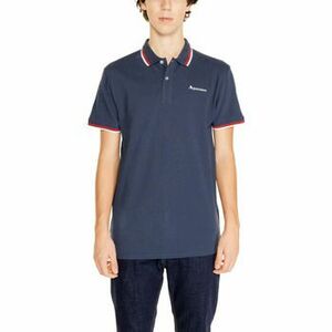 Rövid ujjú galléros pólók Aquascutum ACTIVE COTTON STRIPES POLO AA_SS23_PO002 kép