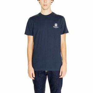 Hosszú ujjú galléros pólók Aquascutum ACTIVE COTTON SMALL LOGO T-SHIRT AA_SS23_TS004 kép