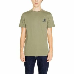 Hosszú ujjú galléros pólók Aquascutum ACTIVE COTTON SMALL LOGO T-SHIRT AA_SS23_TS004 kép