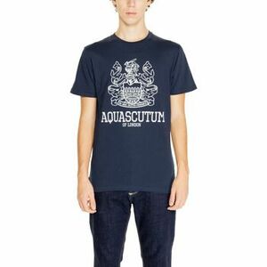 Hosszú ujjú galléros pólók Aquascutum ACTIVE COTTON BIG LOGO AA_SS23_TS006 kép