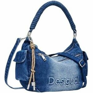 Táskák Desigual BAG HALF LOGO DENIM ASTANA 25SAXD28 kép