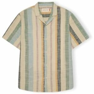 Hosszú ujjú ingek Rvlt Revolution Cuban Shirt S/S 3918 - Dustgreen kép