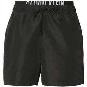 Fürdőruhák Calvin Klein Jeans Double Waistband Swim Shorts Black kép