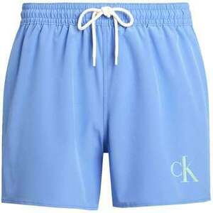 Fürdőruhák Calvin Klein Jeans CK Monogram Swim Shorts Glacier kép