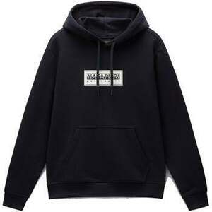 Pulóverek Napapijri B Box Logo Hoodie Black kép