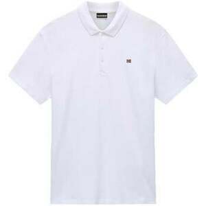 Pólók / Galléros Pólók Napapijri Ealis Polo Shirt Bright White kép