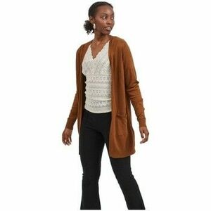 Pulóverek Vila Jeneve Cardigan - Toffee kép