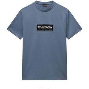 Pólók / Galléros Pólók Napapijri S Box Logo T-Shirt Stormy Weather kép