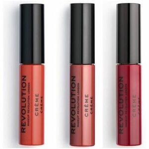 Rúzs Makeup Revolution Cream Lipstick Set - 107 RBF / 124 Gone Rogue / 147 Vam kép