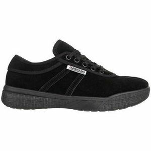 Divat edzőcipők Kawasaki Leap Suede Shoe K204414 1001S Black Solid kép