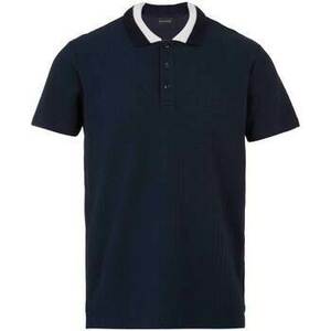 Pólók / Galléros Pólók Emporio Armani Lounge Waffle Polo Shirt Armani Blue kép