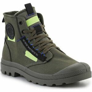 Magas szárú edzőcipők Palladium Pampa HI Re-Craft Olive Night 77220-309-M kép